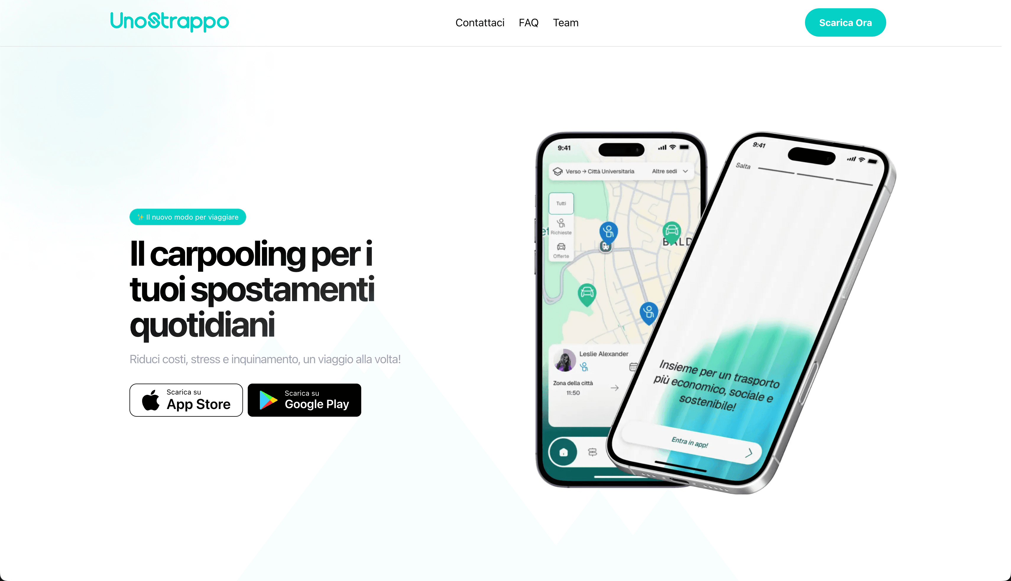 Uno Strappo Website